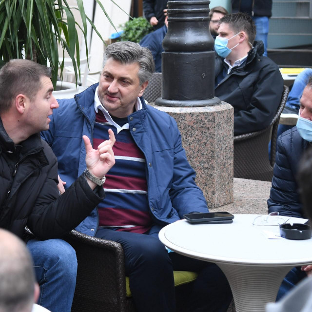 Davor Filipović, Andrej Plenković, Gordan Jandroković
 