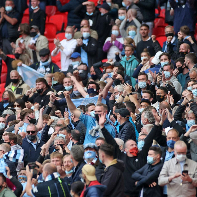 Navijači na Wembleyju