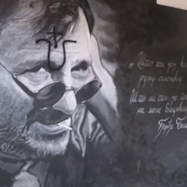 Mural posvećen Đorđu Balaševiću