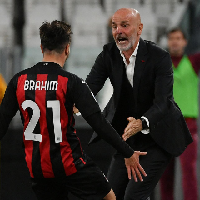 Brahim Diaz i Stefano Pioli