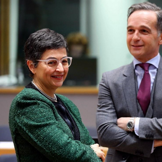 María Aránzazu Gónzalez Laya s njemačkim kolegom Heikom Maasom