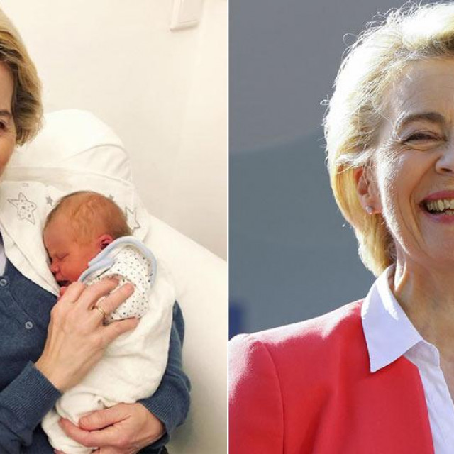 Ursula von der Leyen s unučicom