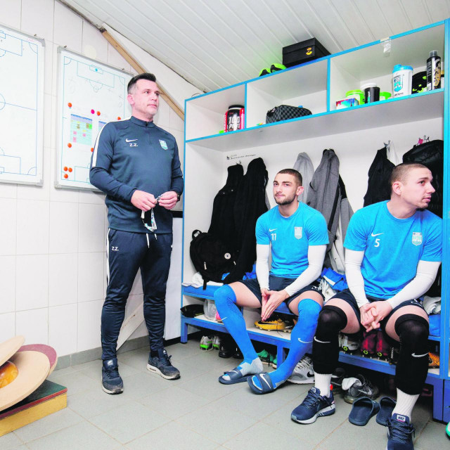 Zoran Zekić iz vremena dok je trenirao Osijek