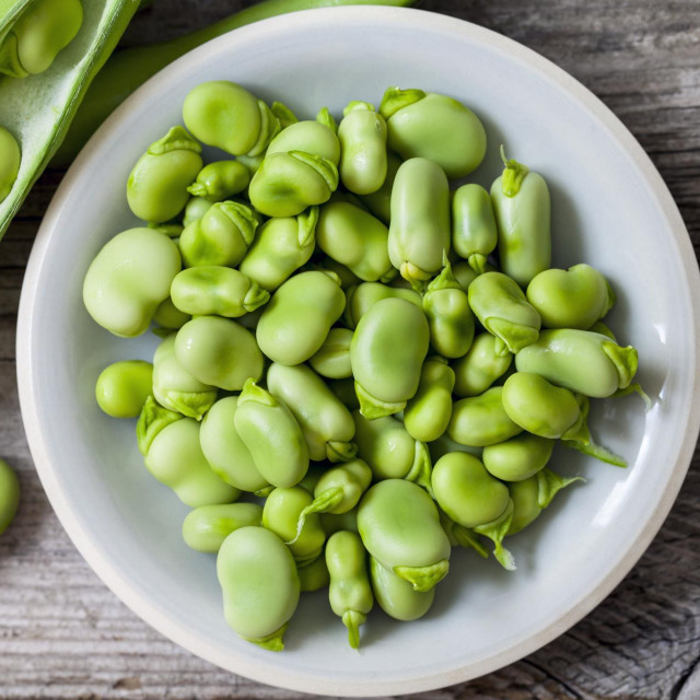 Fresh broad beans