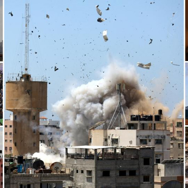 Prizori iz Gaze i Izraela