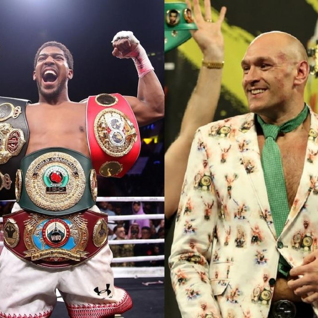 Anthony Joshua i Tyson Fury