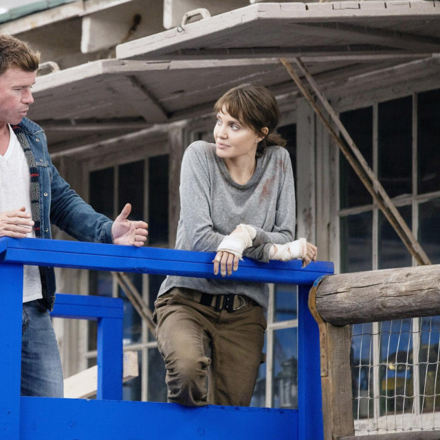 Režiser Taylor Sheridan i Angelina Jolie