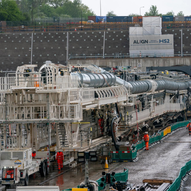 Novi rovač tunela počinje s radom na željeznici
