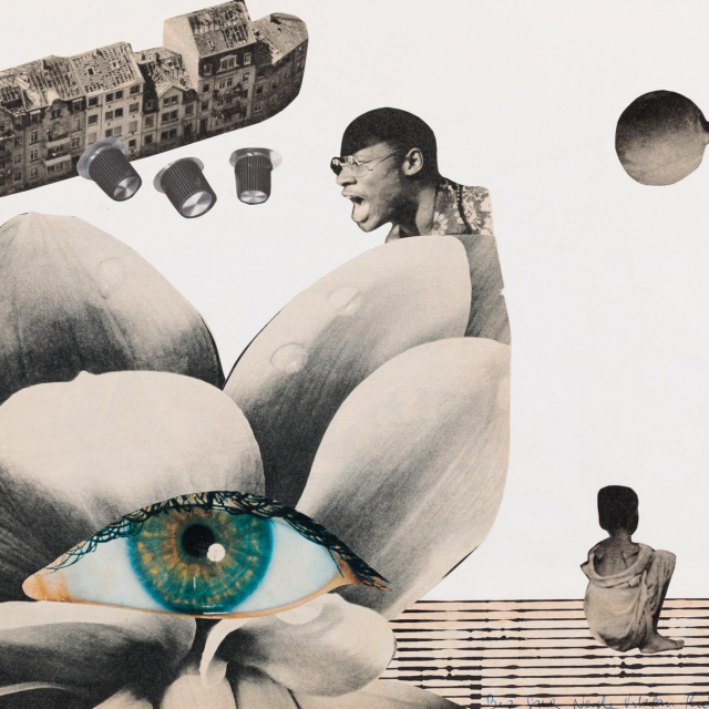 Autorica kolaža je Nada Vrkljan-Križić.
Fotografija: Marko Ercegović