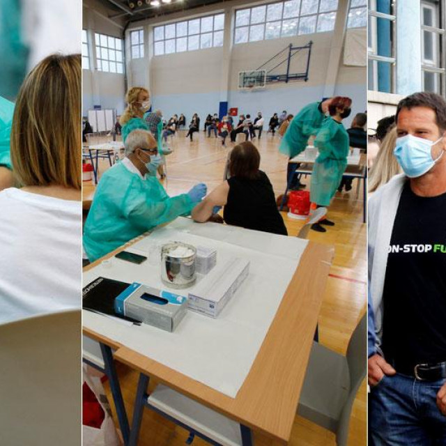 Masovno cijepljenje u Makarskoj