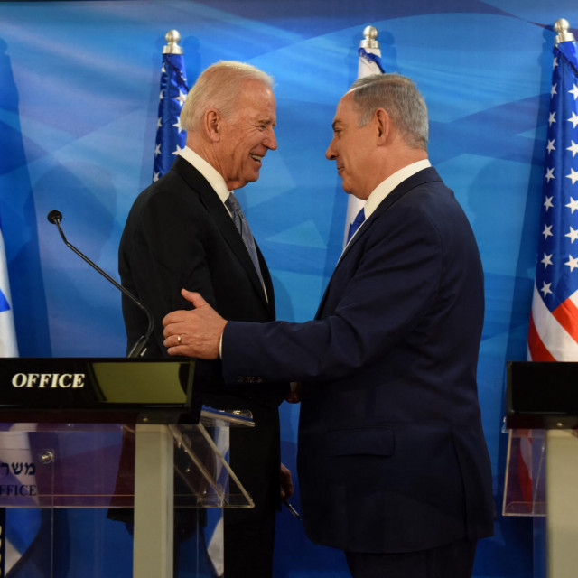 Joe Biden i Israeli Benjamin Netanyahu