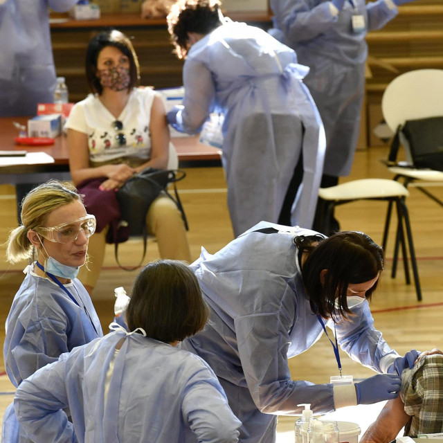 Cijepljenje u Zagrebu
 