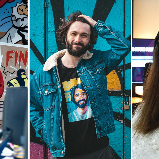 Nikola Stolnik, Ivan Rado i Anita Mandić