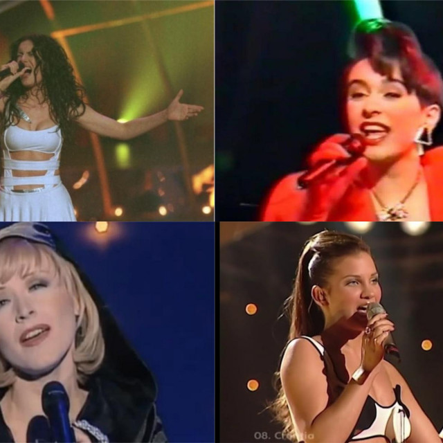 Doris Dragović, Emilija Kokić, Danijela Martinović, Claudija Beni