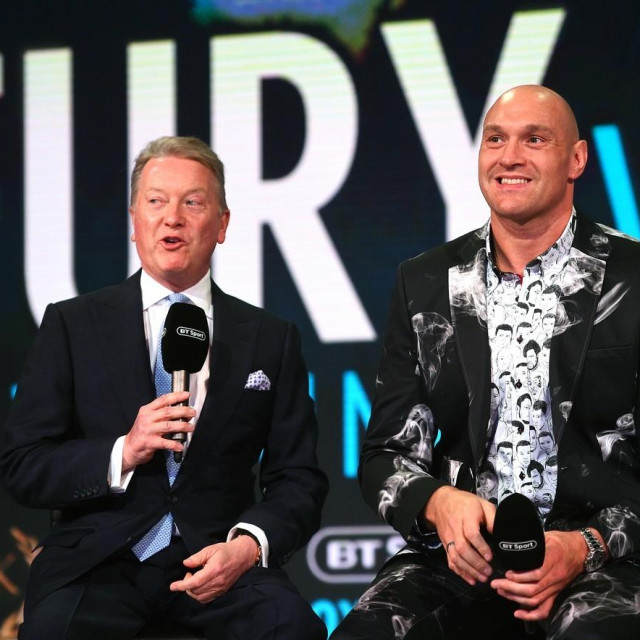 Frank Warren i Tyson Fury