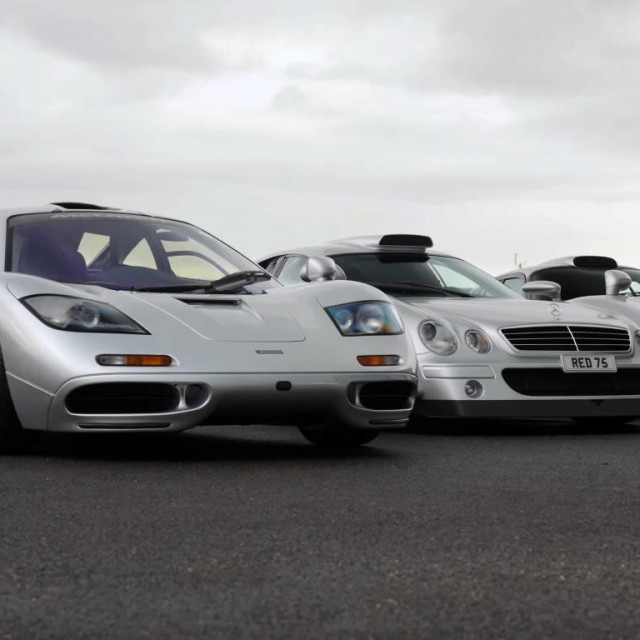 McLaren, Porsche, Mercedes