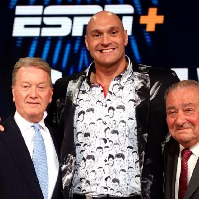 Frank Warren, Tyson Fury i Bob Arum