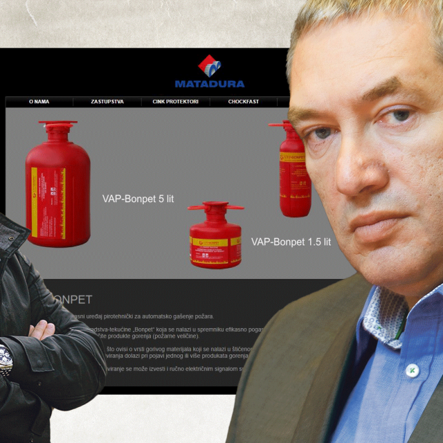 Damjan Krklec, ilustracija protupožarnih aparata i Dragan Kovačević