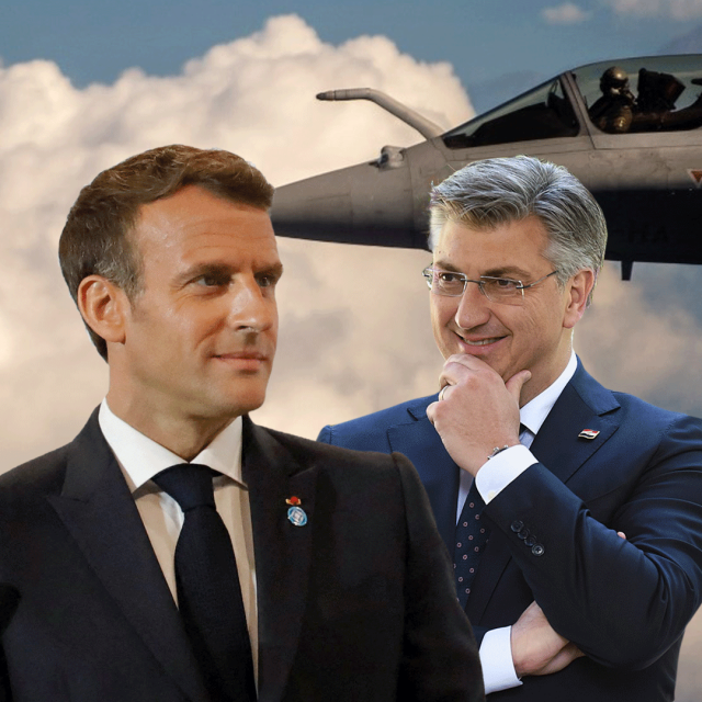 Macron, Plenković