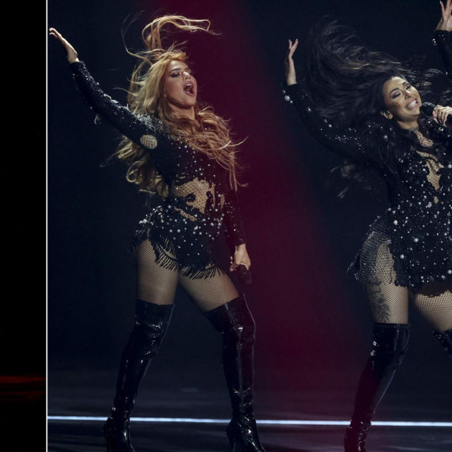 Albanska predstavnica i srpska grupa 'Hurricane'