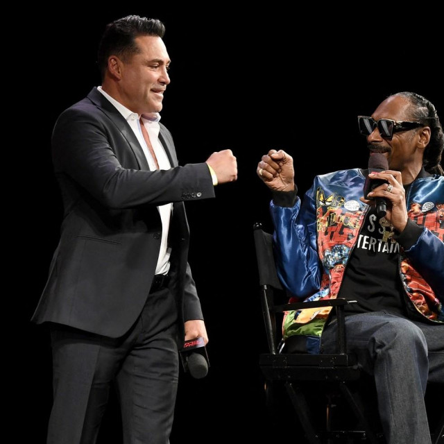 Oscar De La Hoya i Snoop Dogg