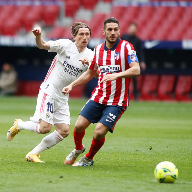 Luka Modrić (Real Madrid) i Koke (Atletico)