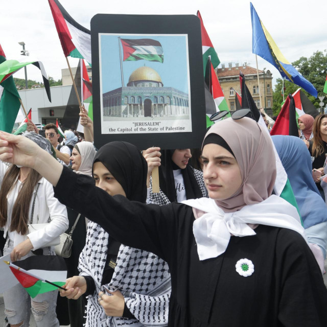 Skup podrške palestinskom narodu u Sarajevu