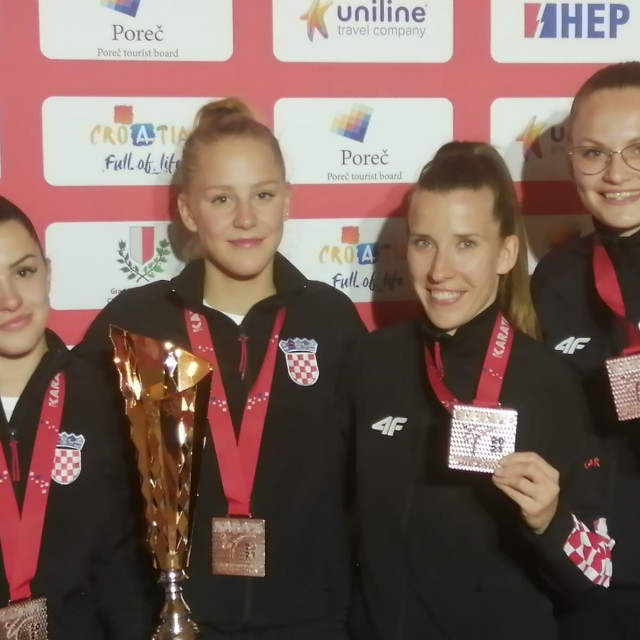 Ana Lenard, Lucija Lesjak, Lea Vukoja i Mia Greta Zorko