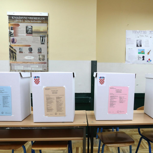 Glasačko mjesto; ilustracija