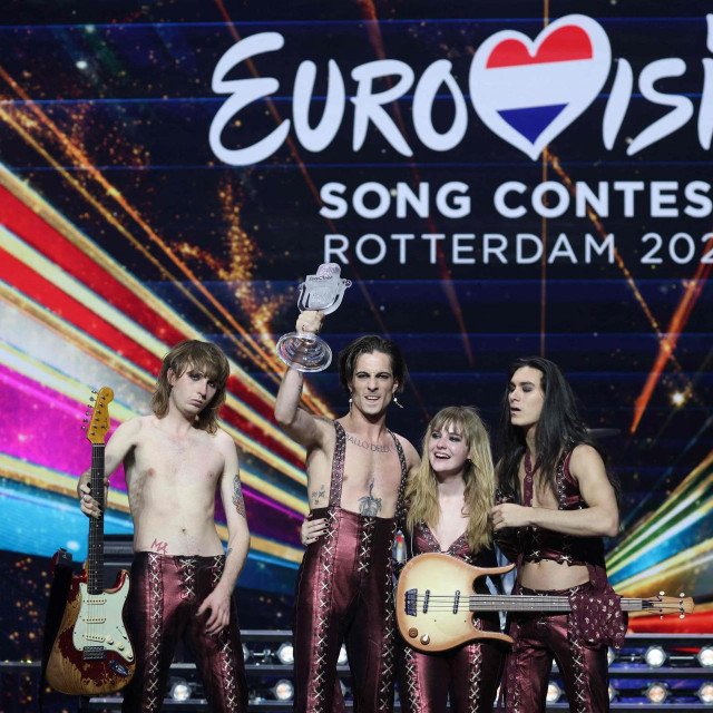 Predstavnici Italije, rock grupa Måneskin, pobjednici su Eurosonga