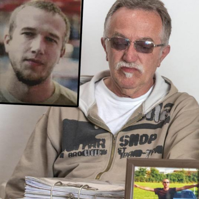 Radomir i Dragica Grujić, Krešimir (u okviru)