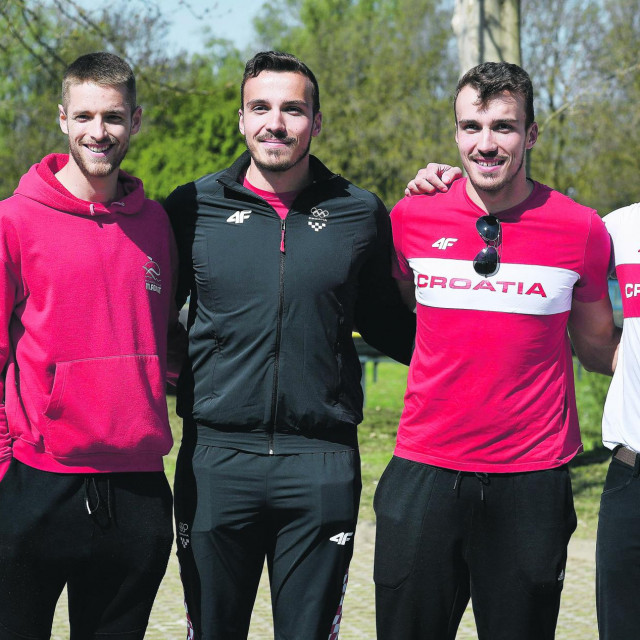 Marko Ukropina, Ivan Piton, Patrik Lončarić, Antun Lončarić - članovi nesretnog četverca