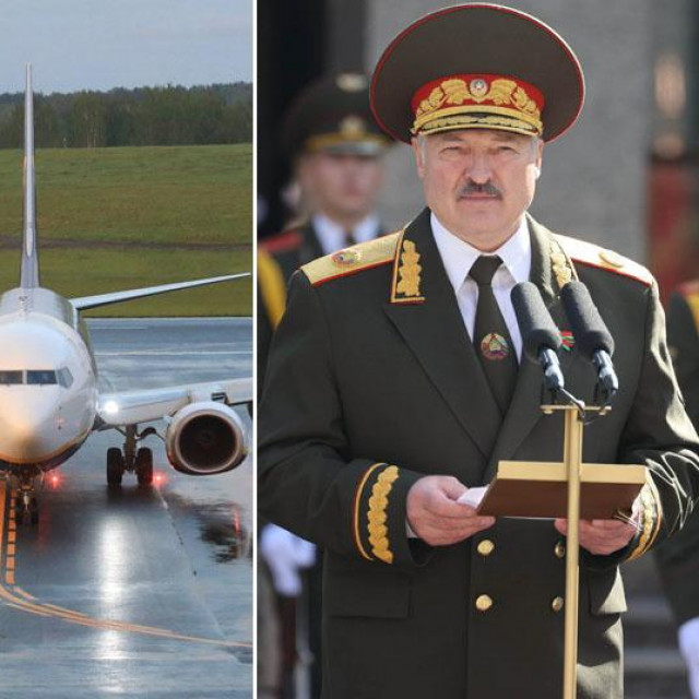 Angela Merkel, Emanuel Macron, avion Ryanaira i Aleksandar Lukašenko