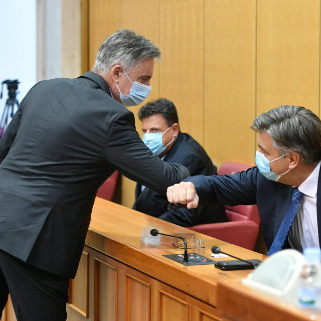 Miroslav Škoro i Andrej Plenković