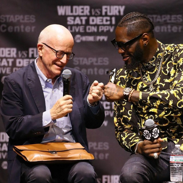 Shelly Finkel i Deontay Wilder