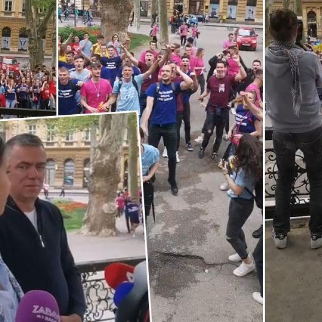 Presica Škorinog stožera i maturanti koji su ih prekinuli