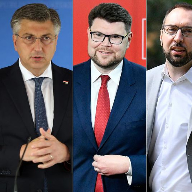 Andrej Plenković, Peđa Grbin, Tomislav Tomašević, Miroslav Škoro i Zoran Milanović