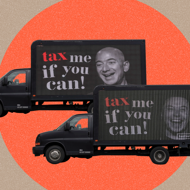 Porezi za bogate, Ilustracija