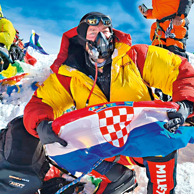 Mario Celinić popeo se na Mount Everest