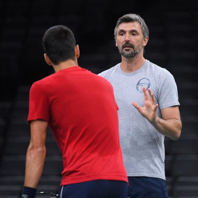 Novak Đoković i Goran Ivanišević
