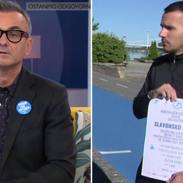 Davor Meštrović i student u Osijeku