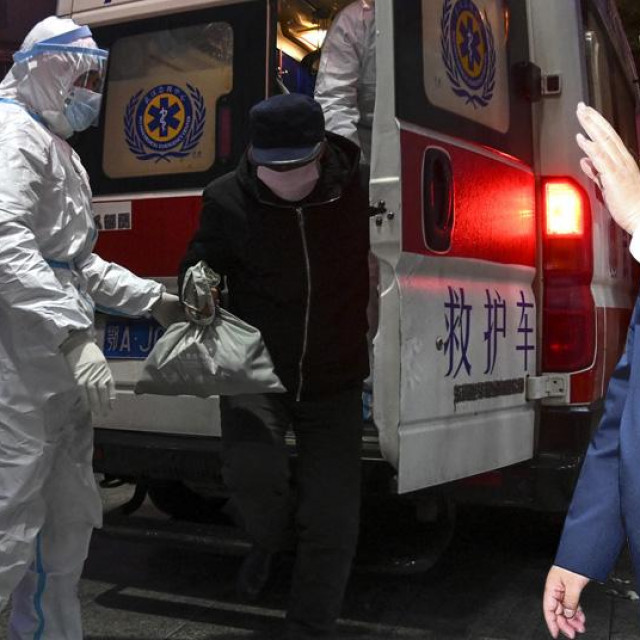 Prizor iz Wuhana na početku pandemije, Xi Jinping