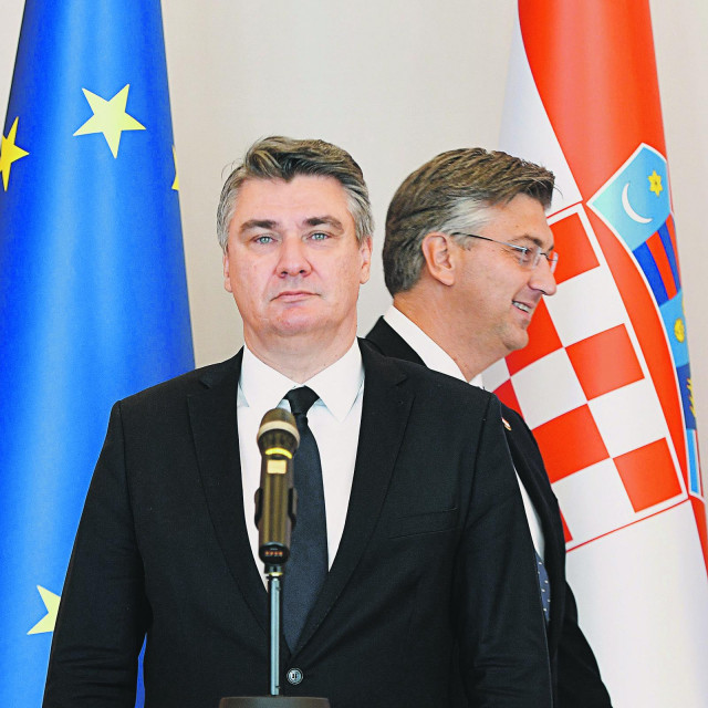 Zoran Milanović i Andrej Plenković, arhivska fotografija