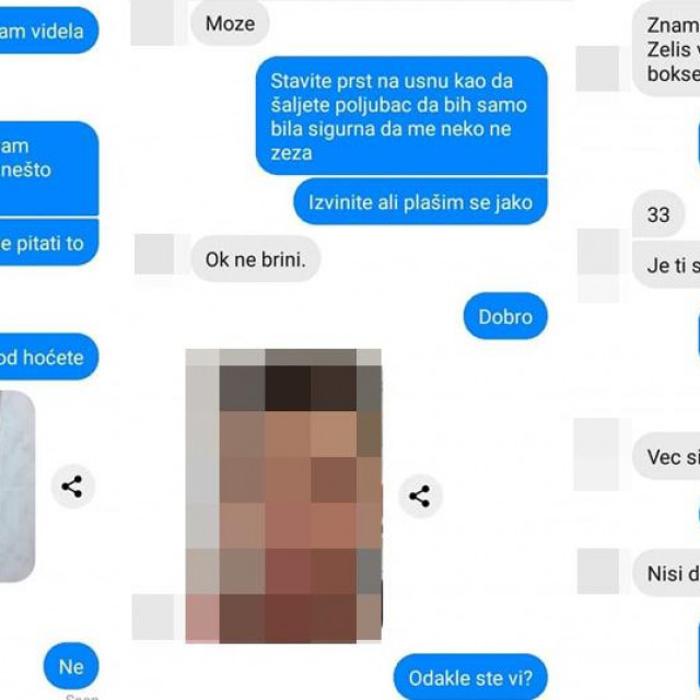 Poruke koje je slao muškarac s Paga