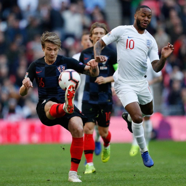 Tin Jedvaj i Raheem Sterling u slavnom polufinalu SP-a