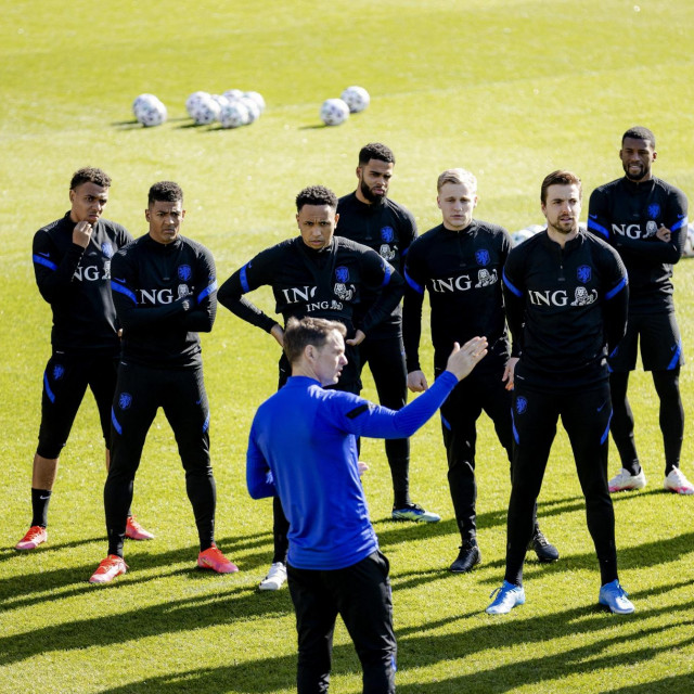 Frank de Boer s igračima