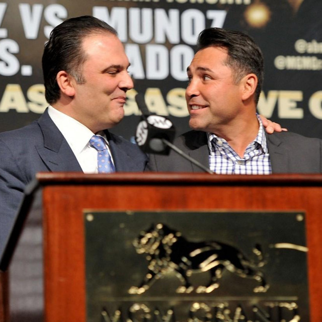 Richard Schaefer i Oscar De La Hoya