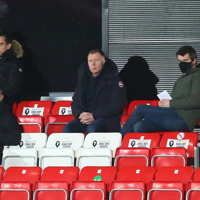 Gary Neville, Ryan Giggs, Paul Scholes i Roy Keane