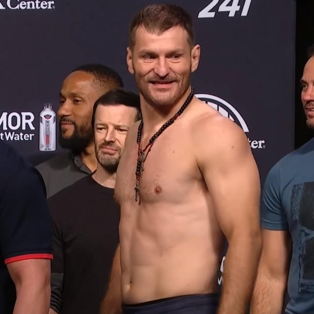 Dana White i Stipe Miočić