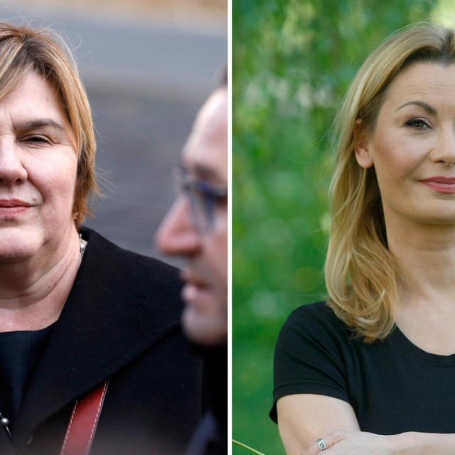 Željka Markić i Danka Derifaj